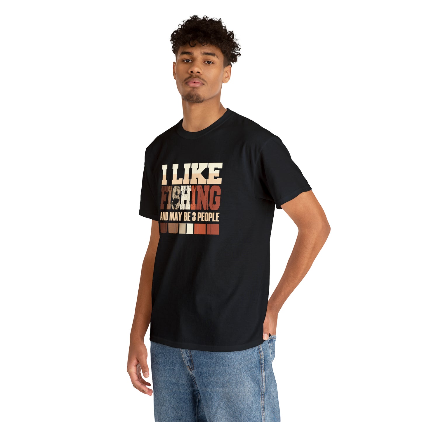 "I Like Fishing & Like 3 People" T-Shirt - Weave Got Gifts - Unique Gifts You Won’t Find Anywhere Else!