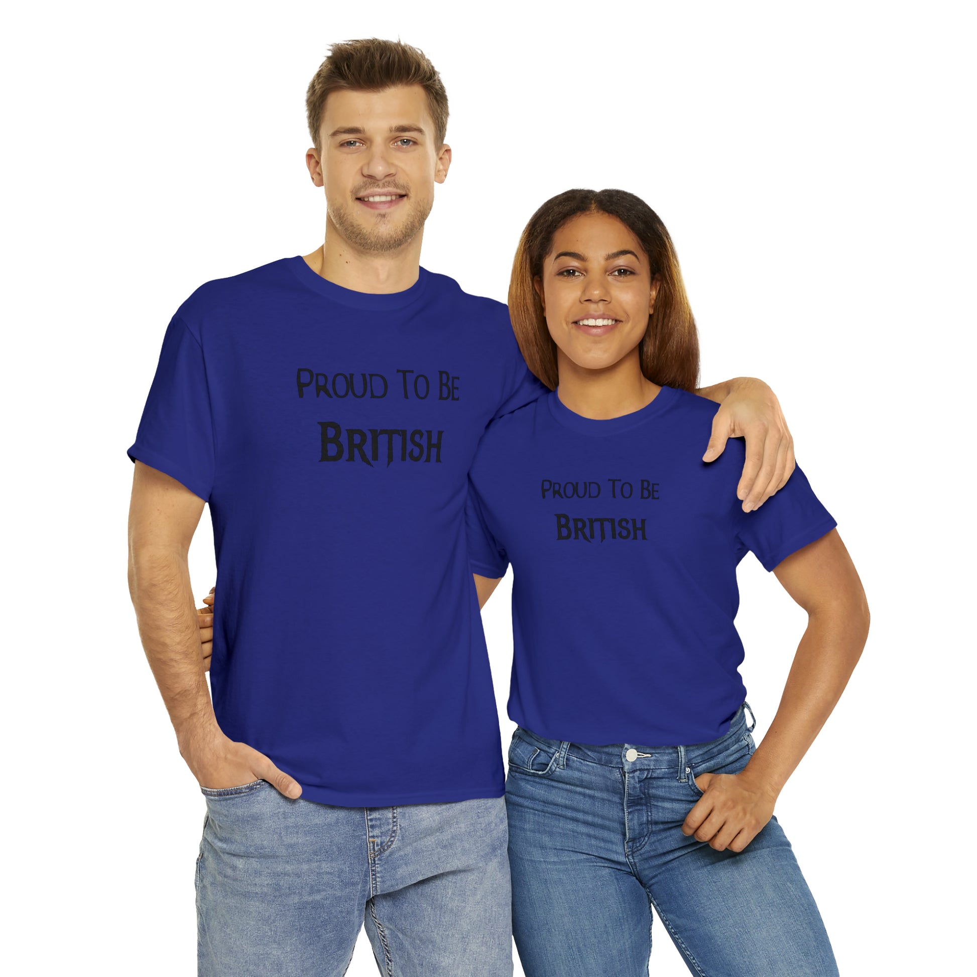 "Proud To Be British" T-Shirt - Weave Got Gifts - Unique Gifts You Won’t Find Anywhere Else!