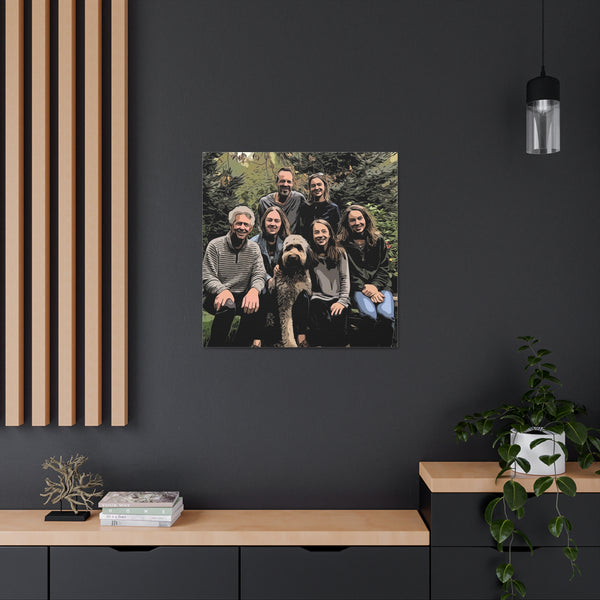 "Family Portrait" Custom Wall Art - Weave Got Gifts - Unique Gifts You Won’t Find Anywhere Else!