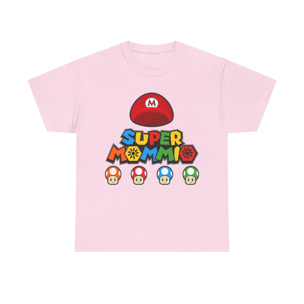 Fun Super Mommio t-shirt for mom heroes
