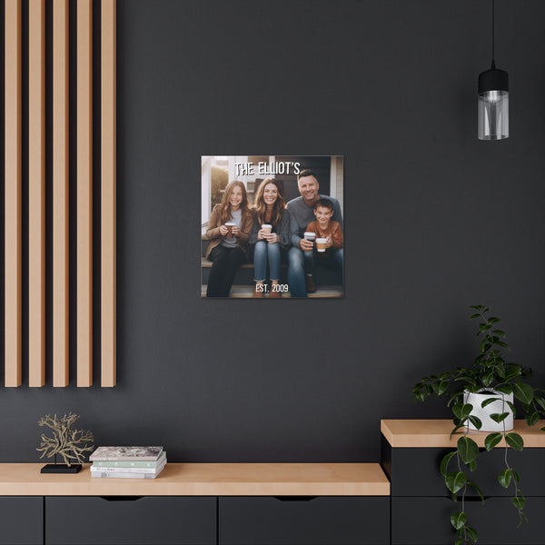 "Personalized Family Photo" Home Wall Décor - Weave Got Gifts - Unique Gifts You Won’t Find Anywhere Else!