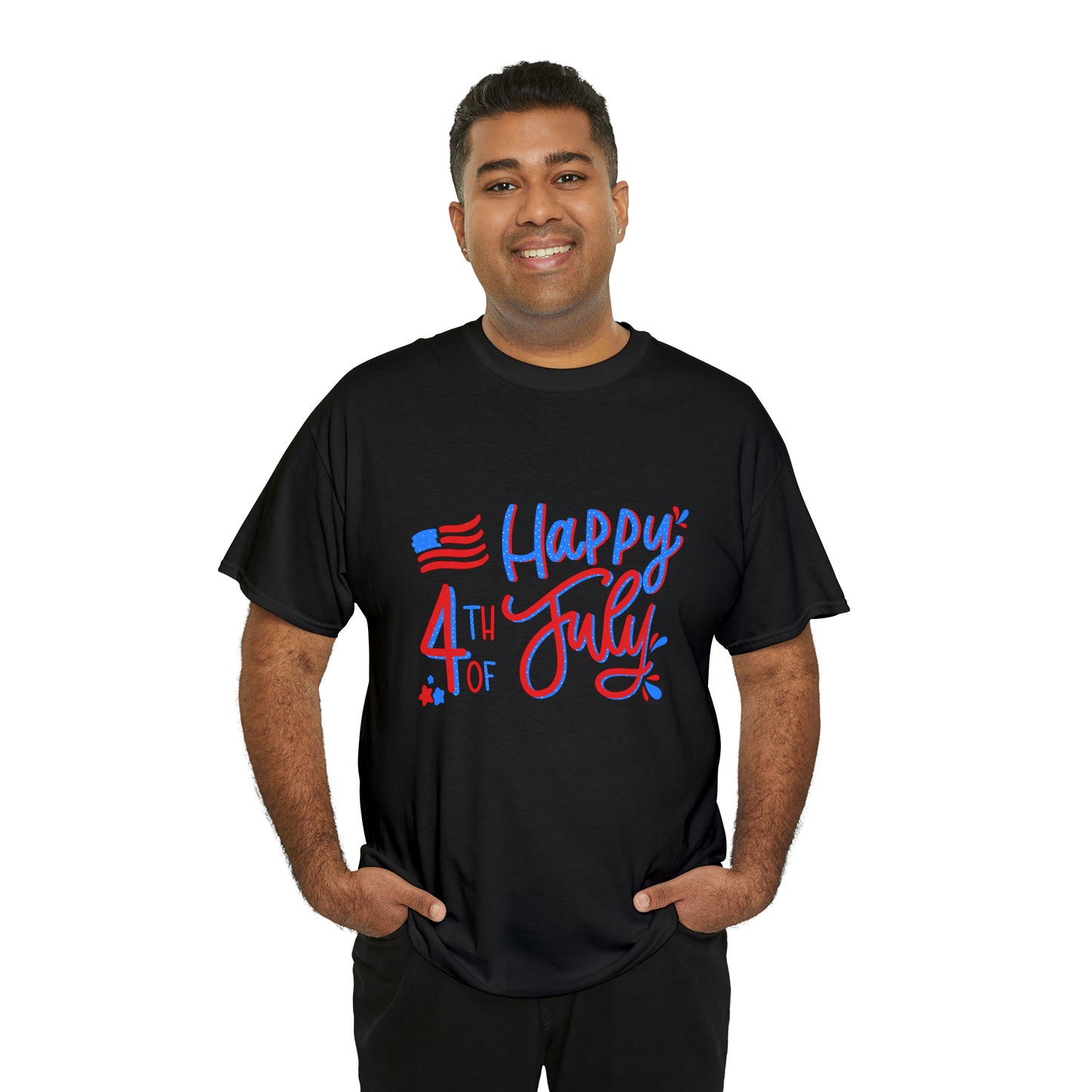 "Happy 4th Of July" T-Shirt - Weave Got Gifts - Unique Gifts You Won’t Find Anywhere Else!