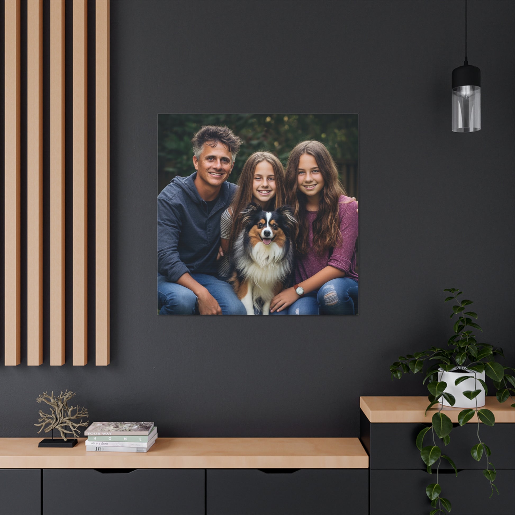 "Family Photo" Custom Wall Art - Weave Got Gifts - Unique Gifts You Won’t Find Anywhere Else!