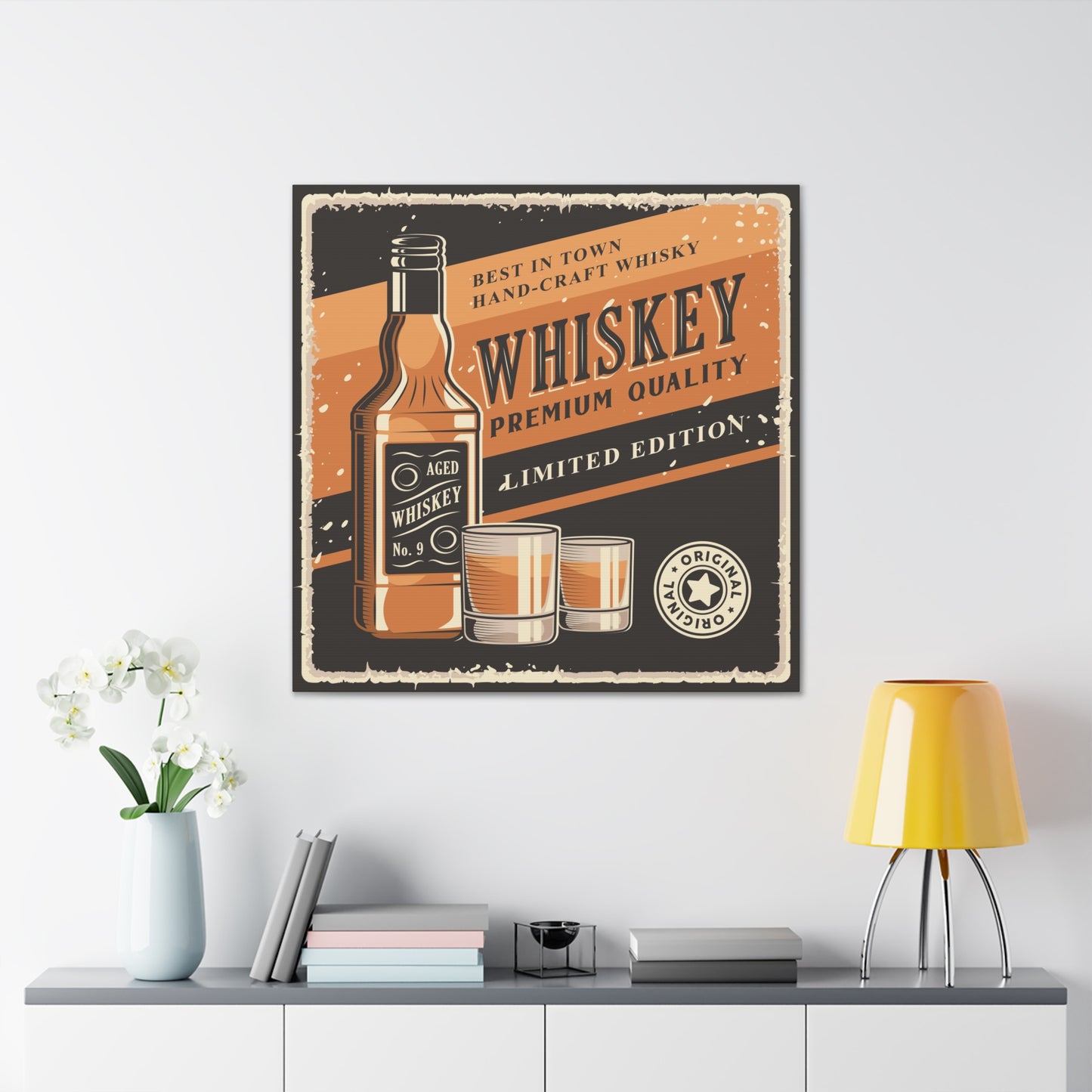 "Whiskey" Wall Art - Weave Got Gifts - Unique Gifts You Won’t Find Anywhere Else!