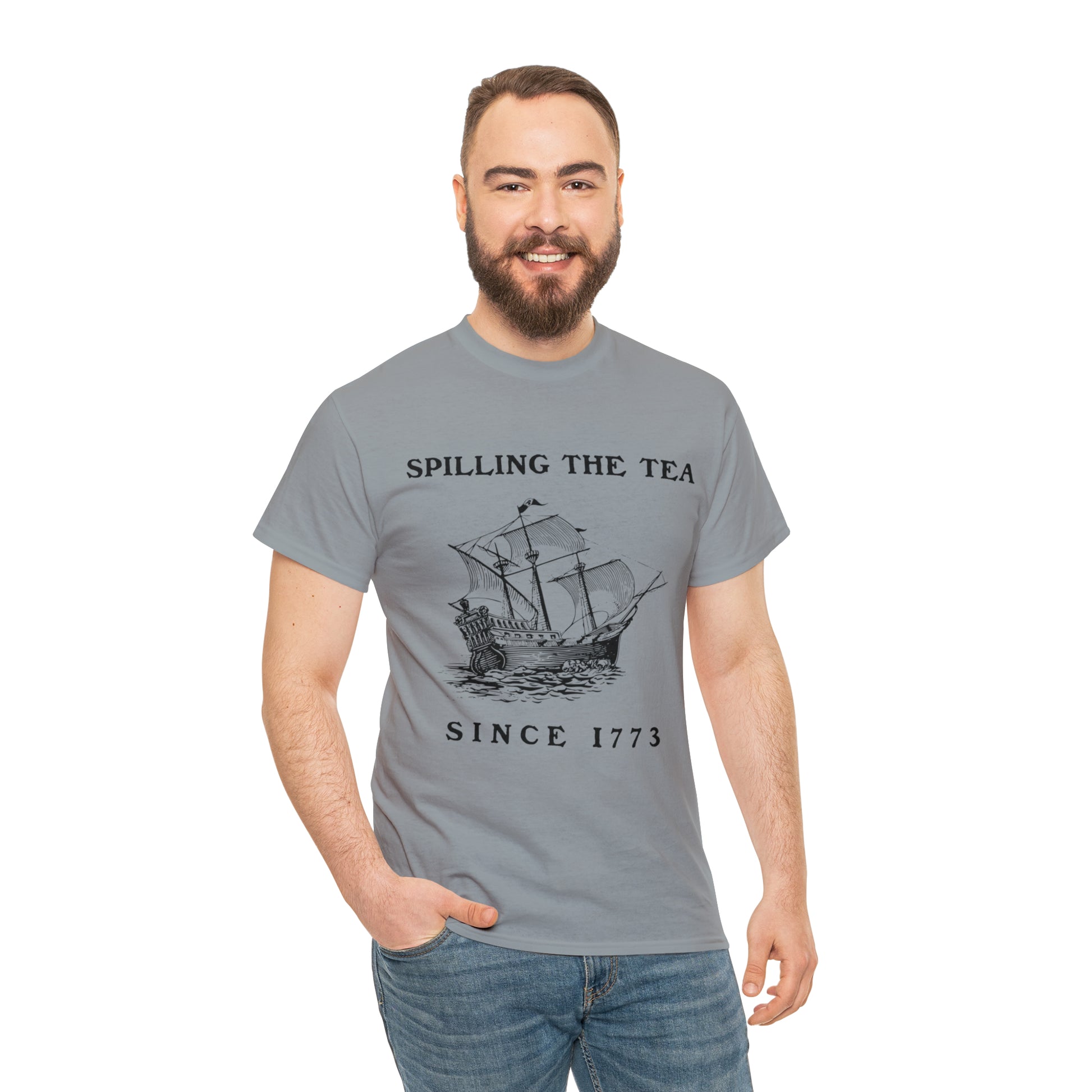 "Spilling The Tea, Since 1773" T-Shirt - Weave Got Gifts - Unique Gifts You Won’t Find Anywhere Else!