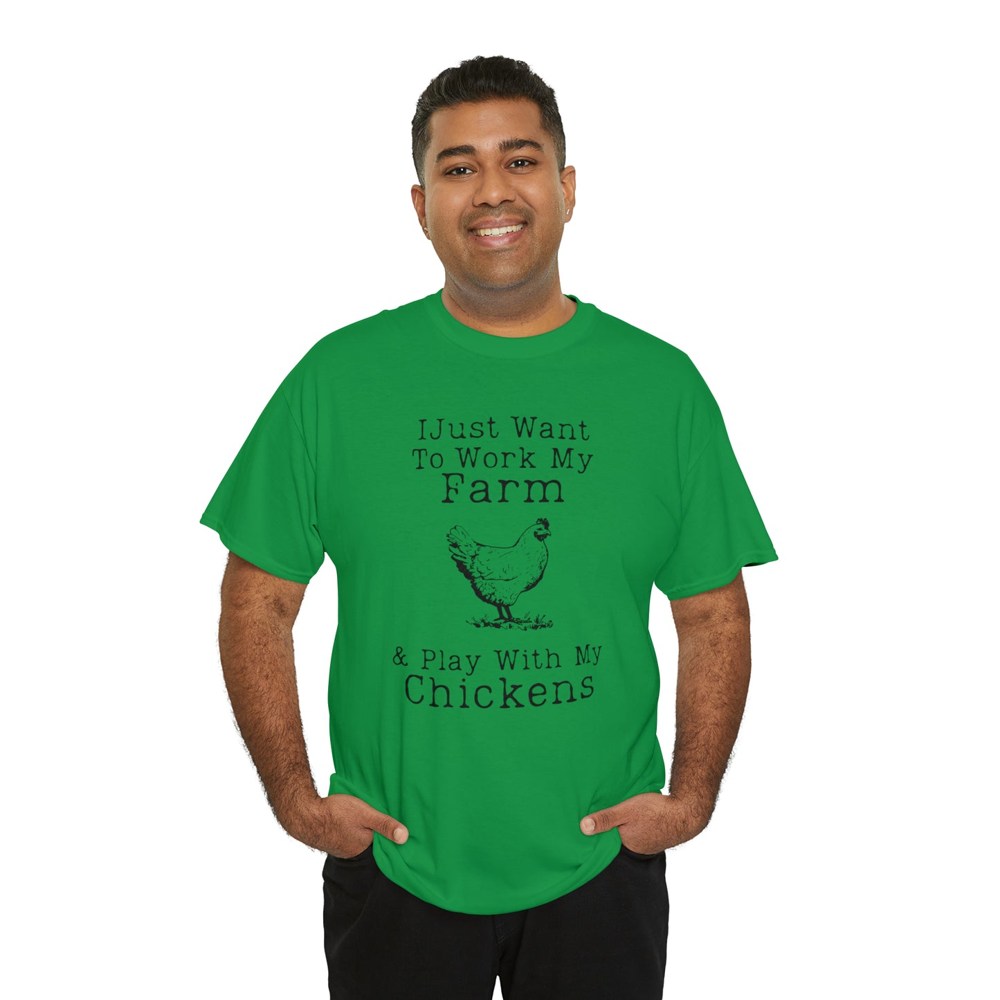 "Farm & Chickens" T-Shirt - Weave Got Gifts - Unique Gifts You Won’t Find Anywhere Else!