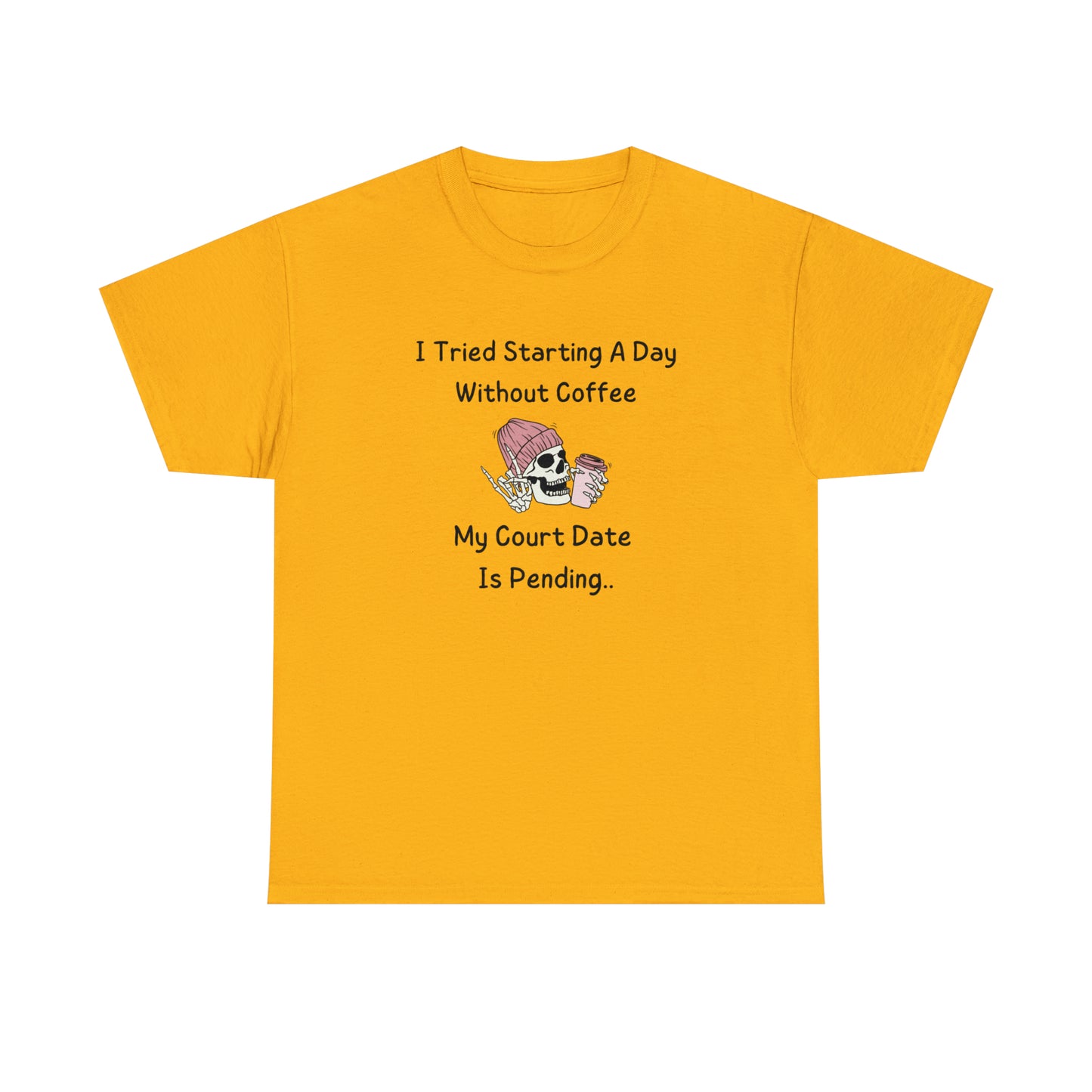 "I Tried A Day Without Coffee" T-Shirt - Weave Got Gifts - Unique Gifts You Won’t Find Anywhere Else!