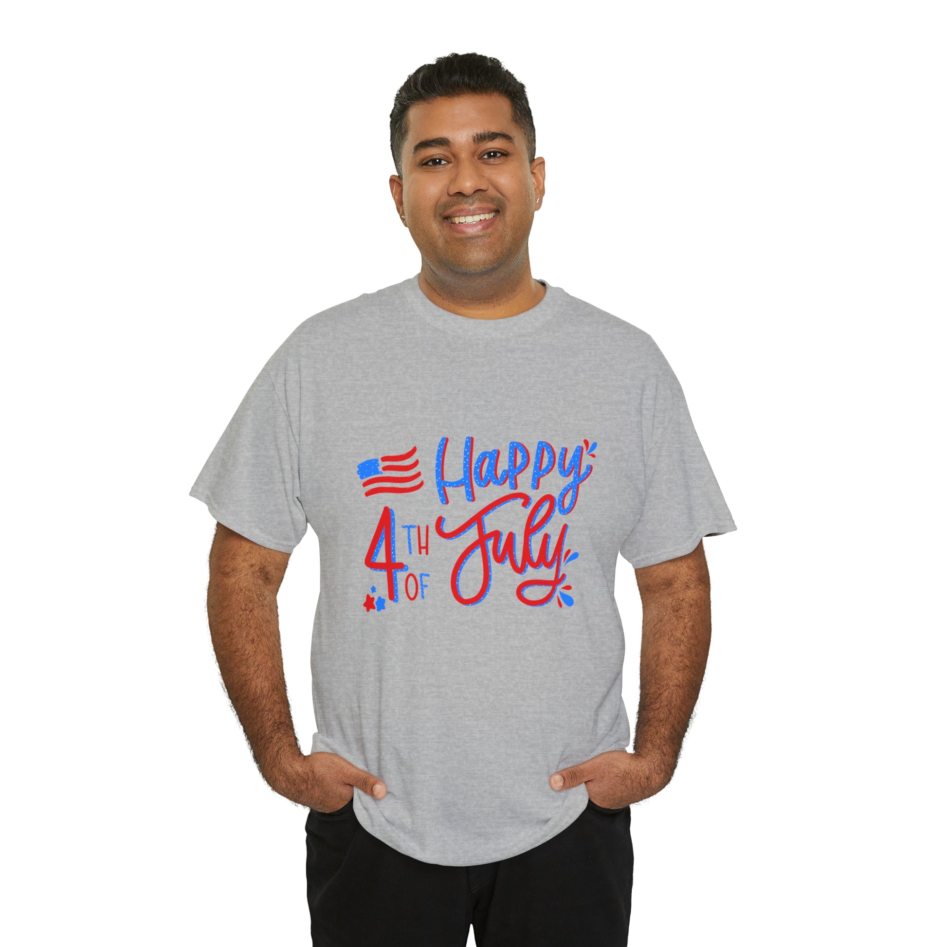 "Happy 4th Of July" T-Shirt - Weave Got Gifts - Unique Gifts You Won’t Find Anywhere Else!