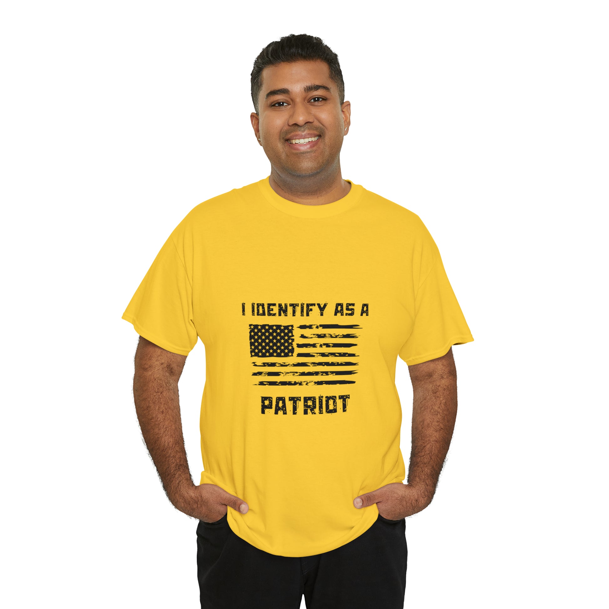 'I Identify As A Patriot" T-Shirt - Weave Got Gifts - Unique Gifts You Won’t Find Anywhere Else!