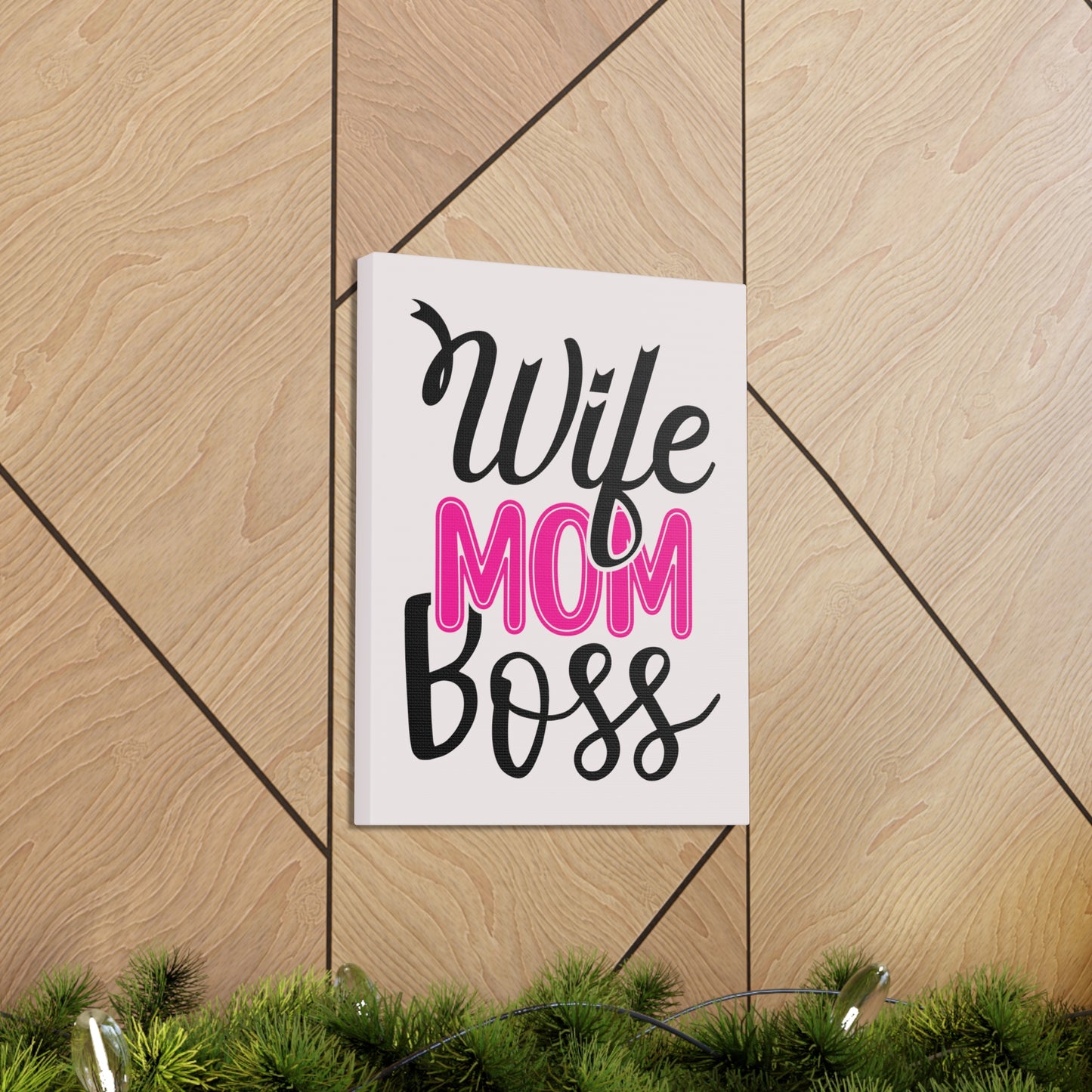 "Wife, Mom, Boss" Wall Art - Weave Got Gifts - Unique Gifts You Won’t Find Anywhere Else!