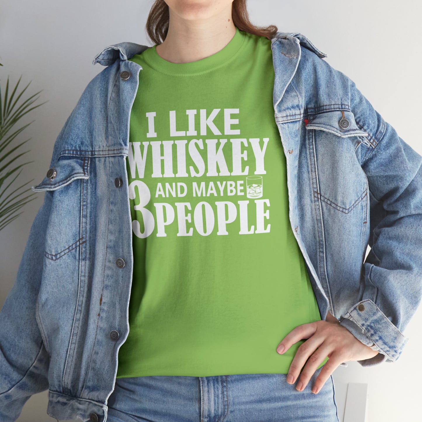 "I Like Whiskey & Like 3 People" T-Shirt - Weave Got Gifts - Unique Gifts You Won’t Find Anywhere Else!