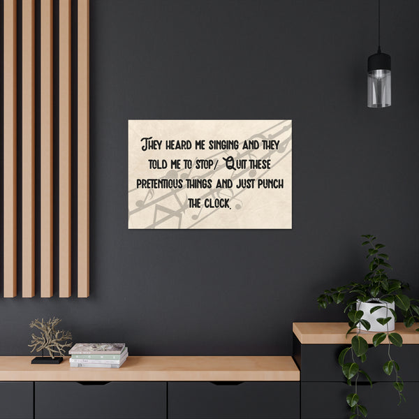 "Custom Lyrics" Wall Art - Weave Got Gifts - Unique Gifts You Won’t Find Anywhere Else!