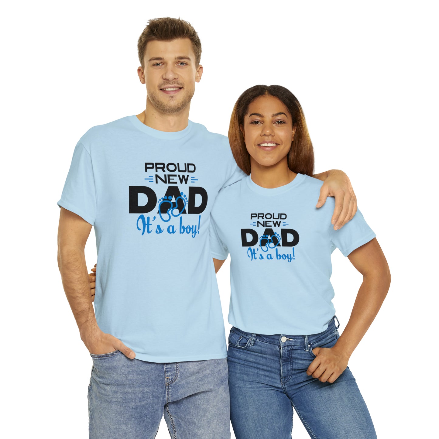 "New Boy Dad" T-Shirt - Weave Got Gifts - Unique Gifts You Won’t Find Anywhere Else!