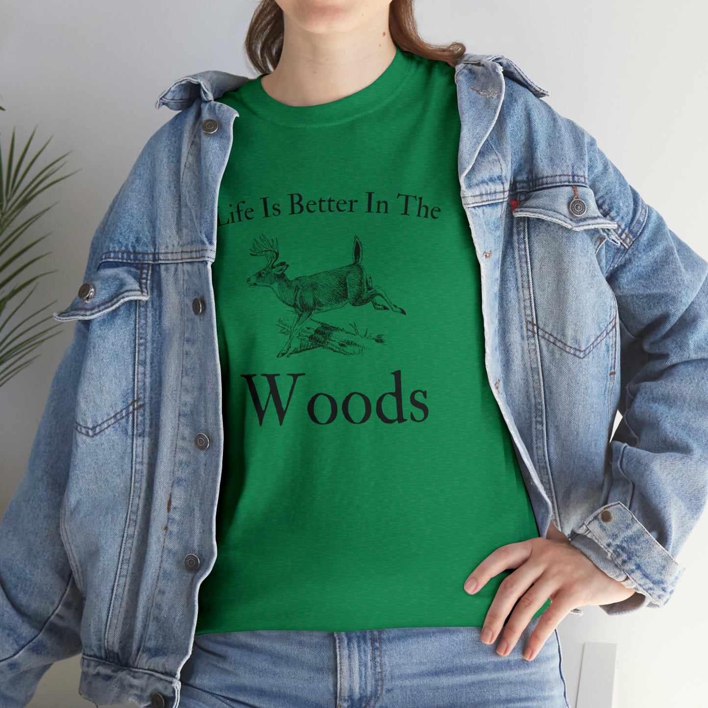 "Life Is Better In The Woods" T-Shirt - Weave Got Gifts - Unique Gifts You Won’t Find Anywhere Else!