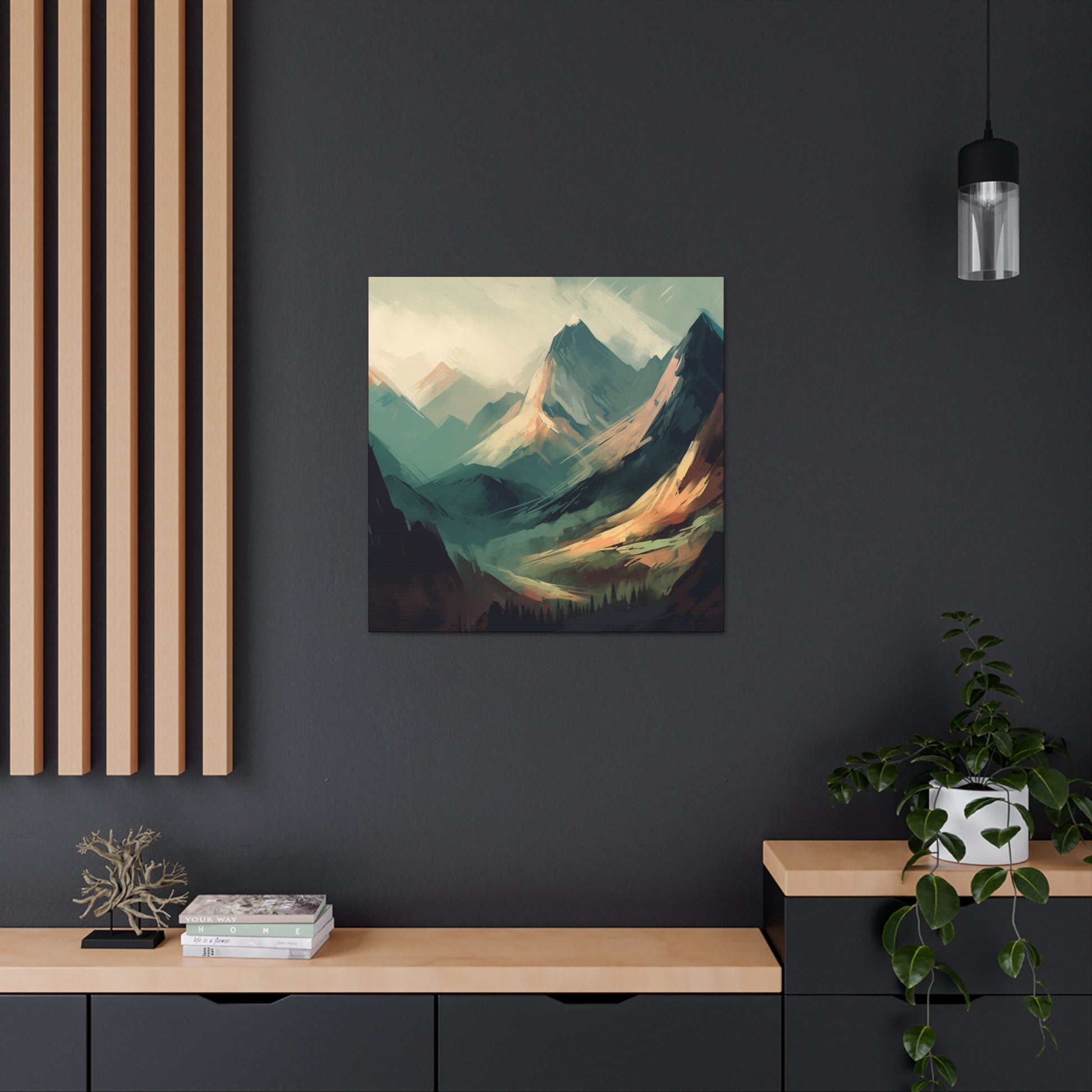 "Colorful Mountains" Wall Art - Weave Got Gifts - Unique Gifts You Won’t Find Anywhere Else!