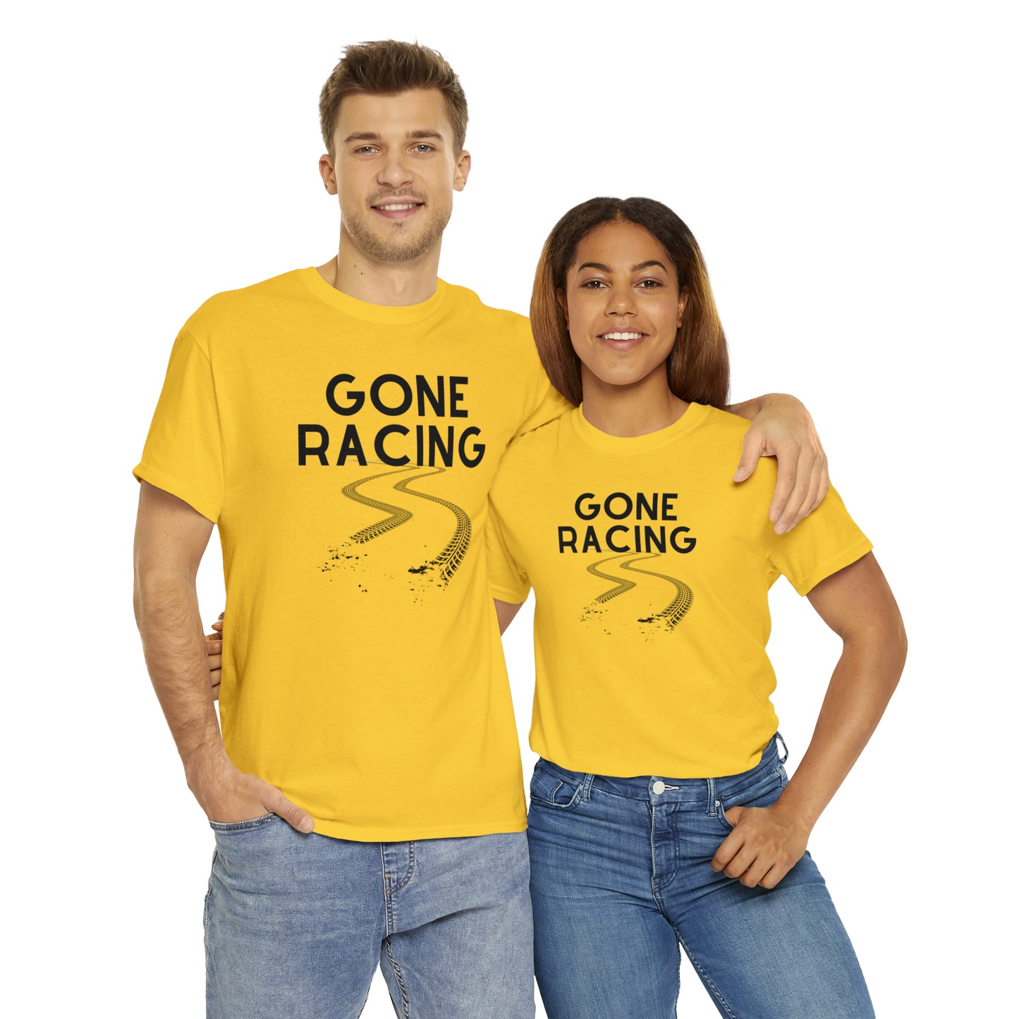 "Gone Racing" T-Shirt - Weave Got Gifts - Unique Gifts You Won’t Find Anywhere Else!