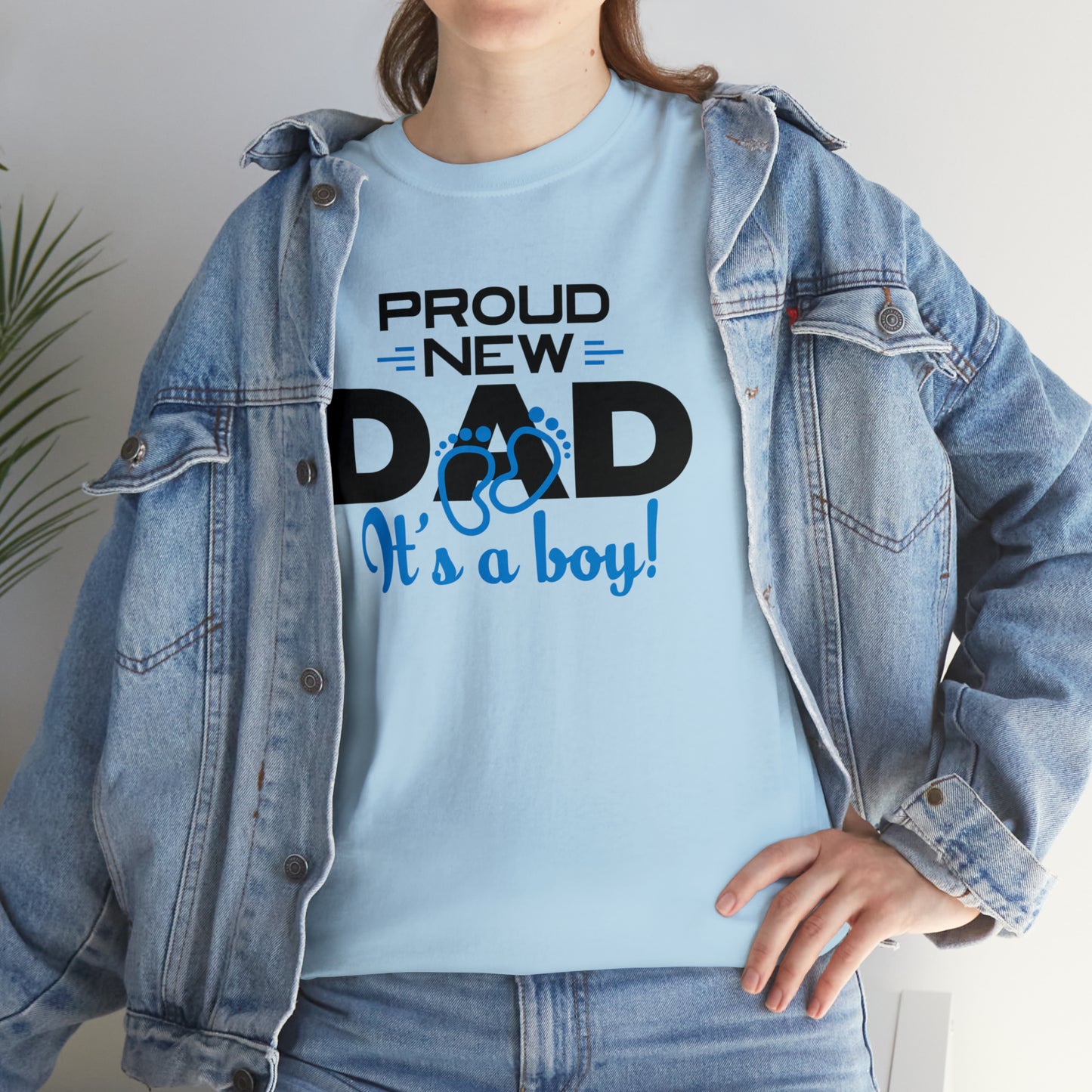 "New Boy Dad" T-Shirt - Weave Got Gifts - Unique Gifts You Won’t Find Anywhere Else!