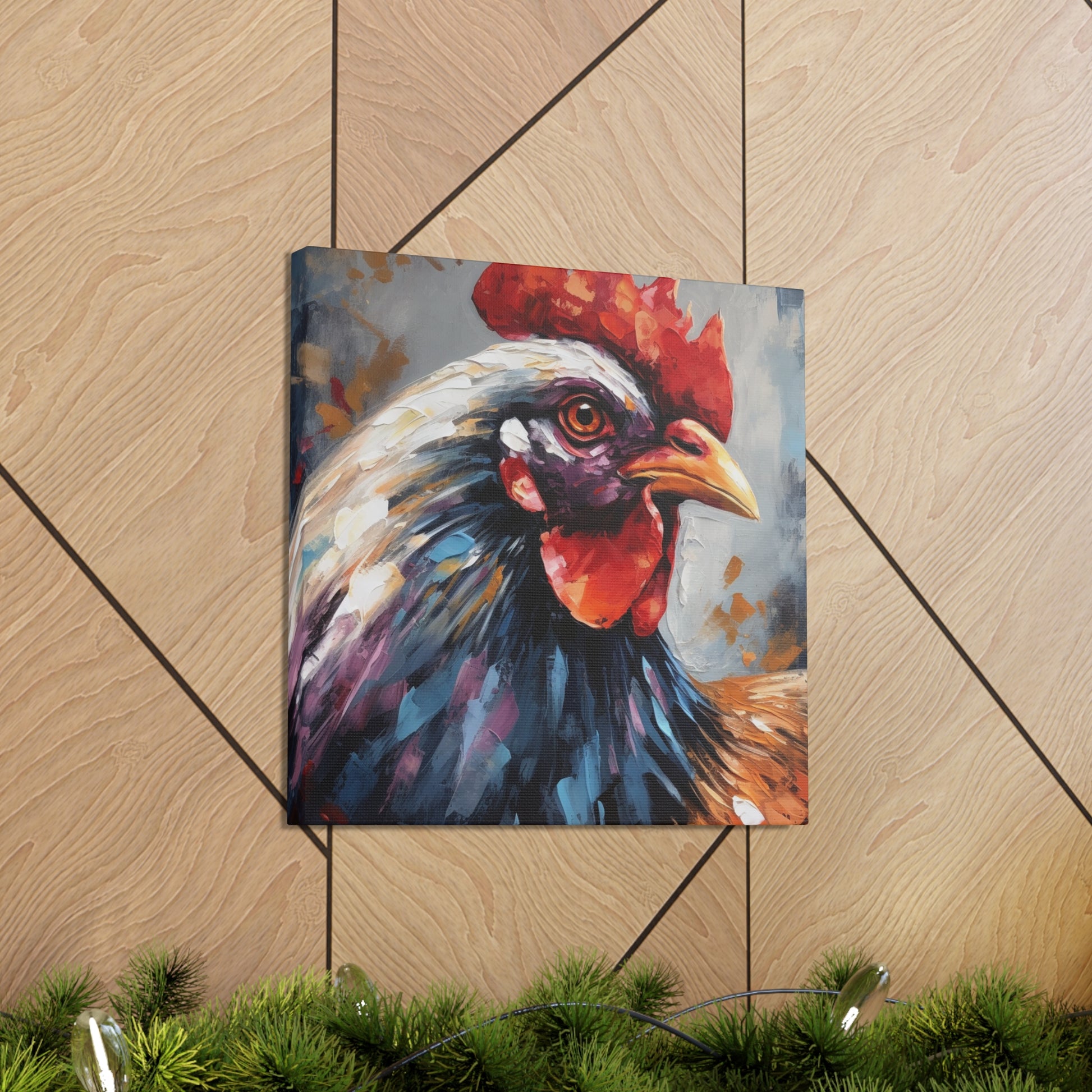 "Farm Chicken" Wall Art - Weave Got Gifts - Unique Gifts You Won’t Find Anywhere Else!