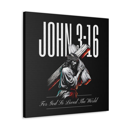 John 3:16 Canvas Wall Art