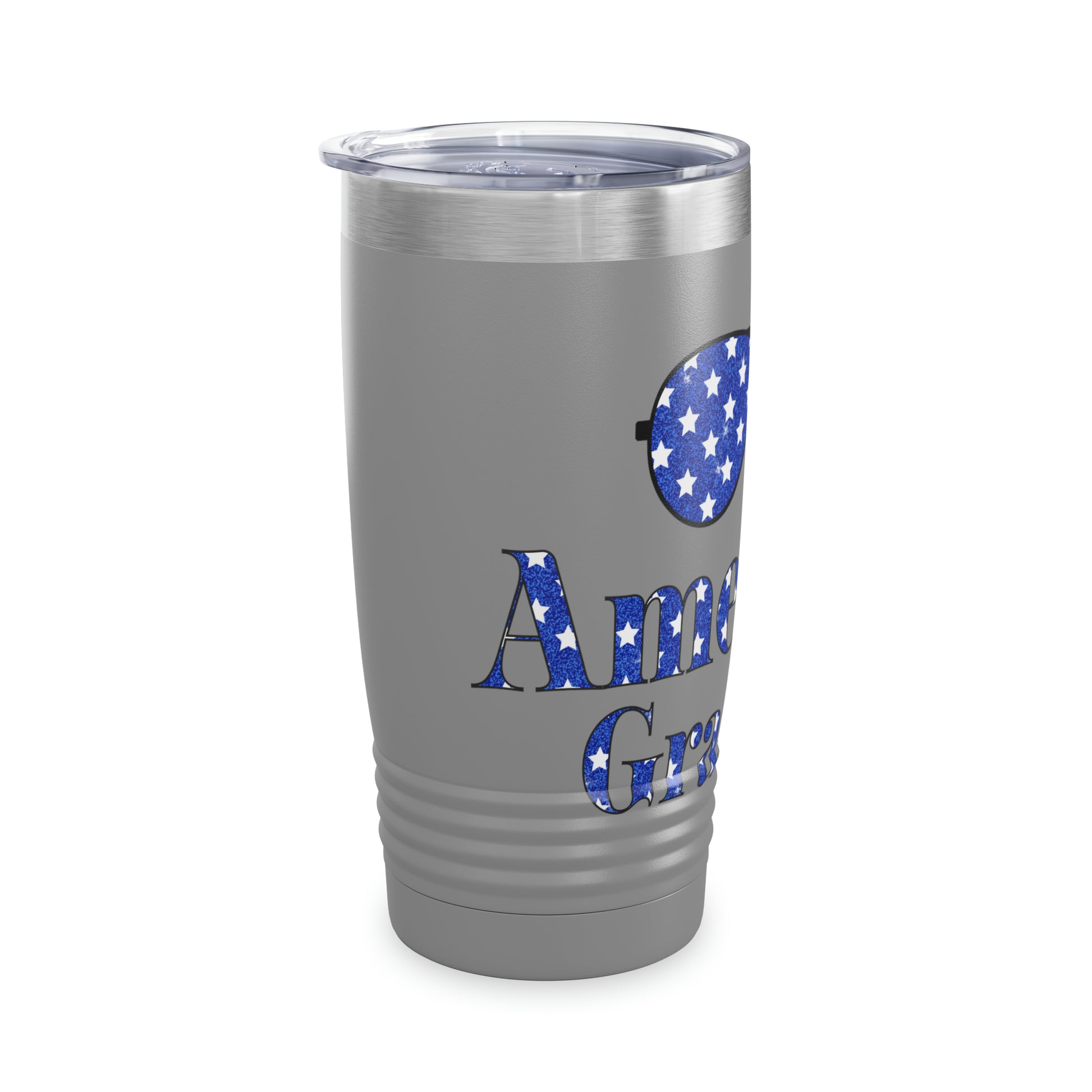 Nostalgic patriotic tumbler for proud grandmas
