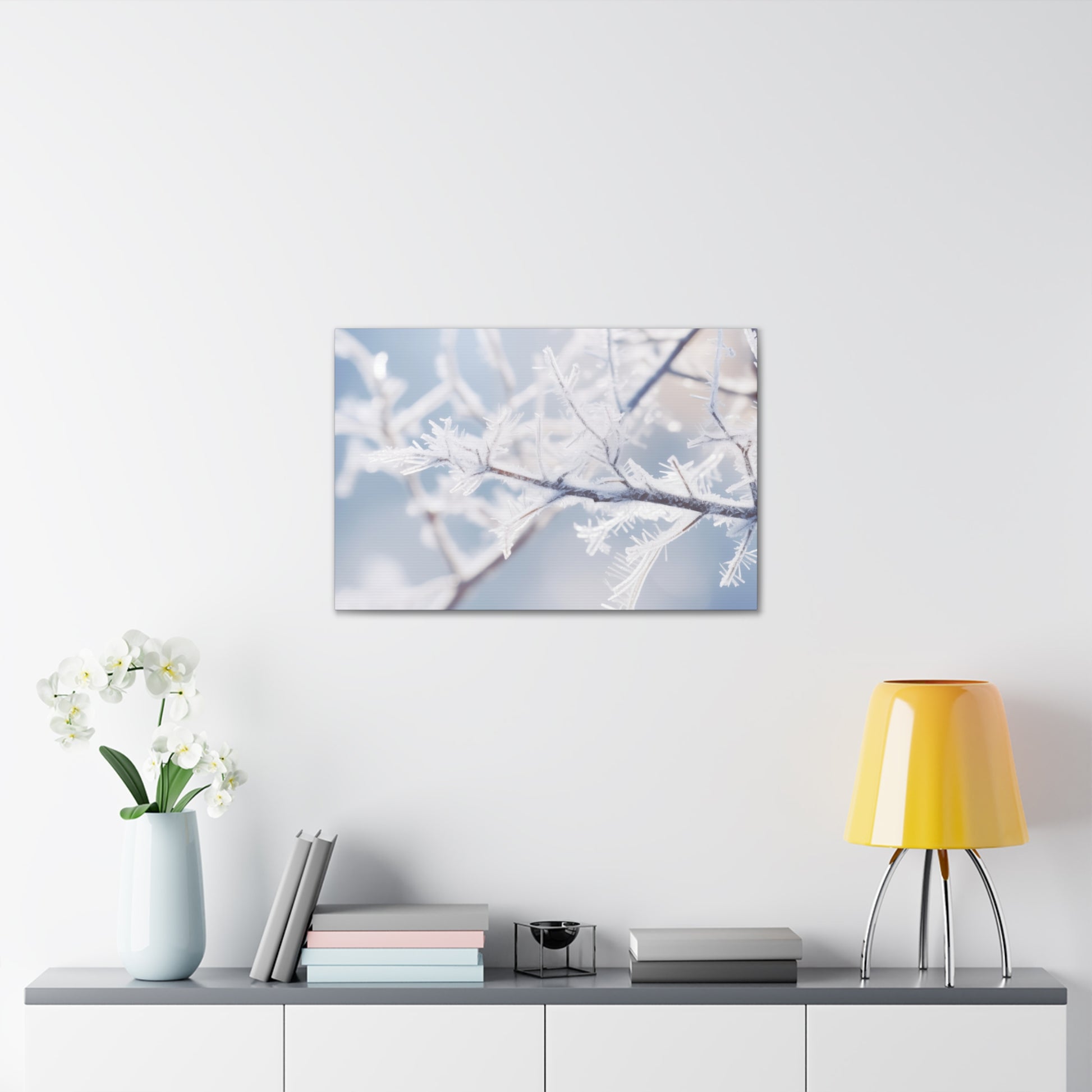 "Frozen Branch In Nature" Wall Art - Weave Got Gifts - Unique Gifts You Won’t Find Anywhere Else!