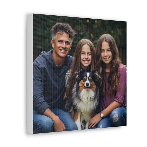 "Family Photo" Custom Wall Art - Weave Got Gifts - Unique Gifts You Won’t Find Anywhere Else!