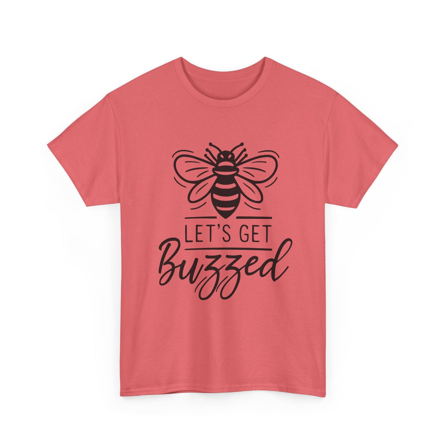 "Unisex Heavy Cotton Tee with Bee Graphic"