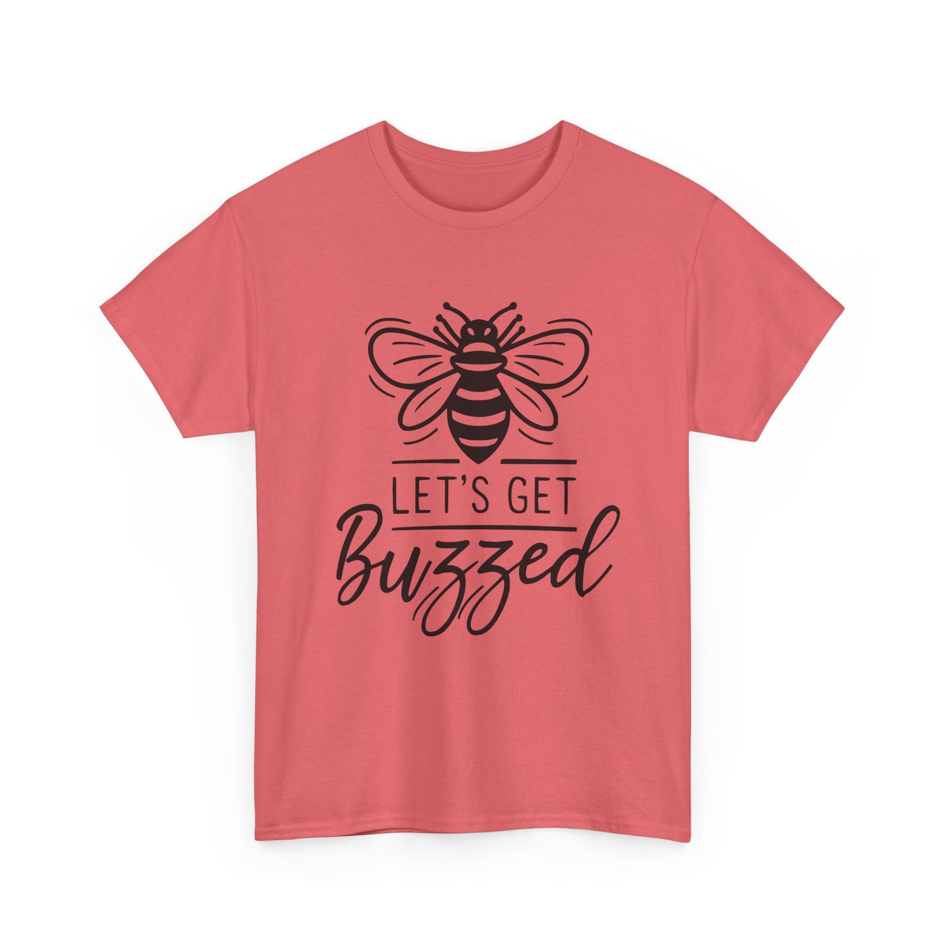 "Unisex Heavy Cotton Tee with Bee Graphic"