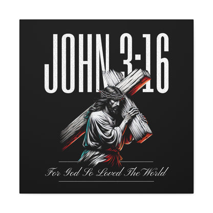 John 3:16 Canvas Wall Art