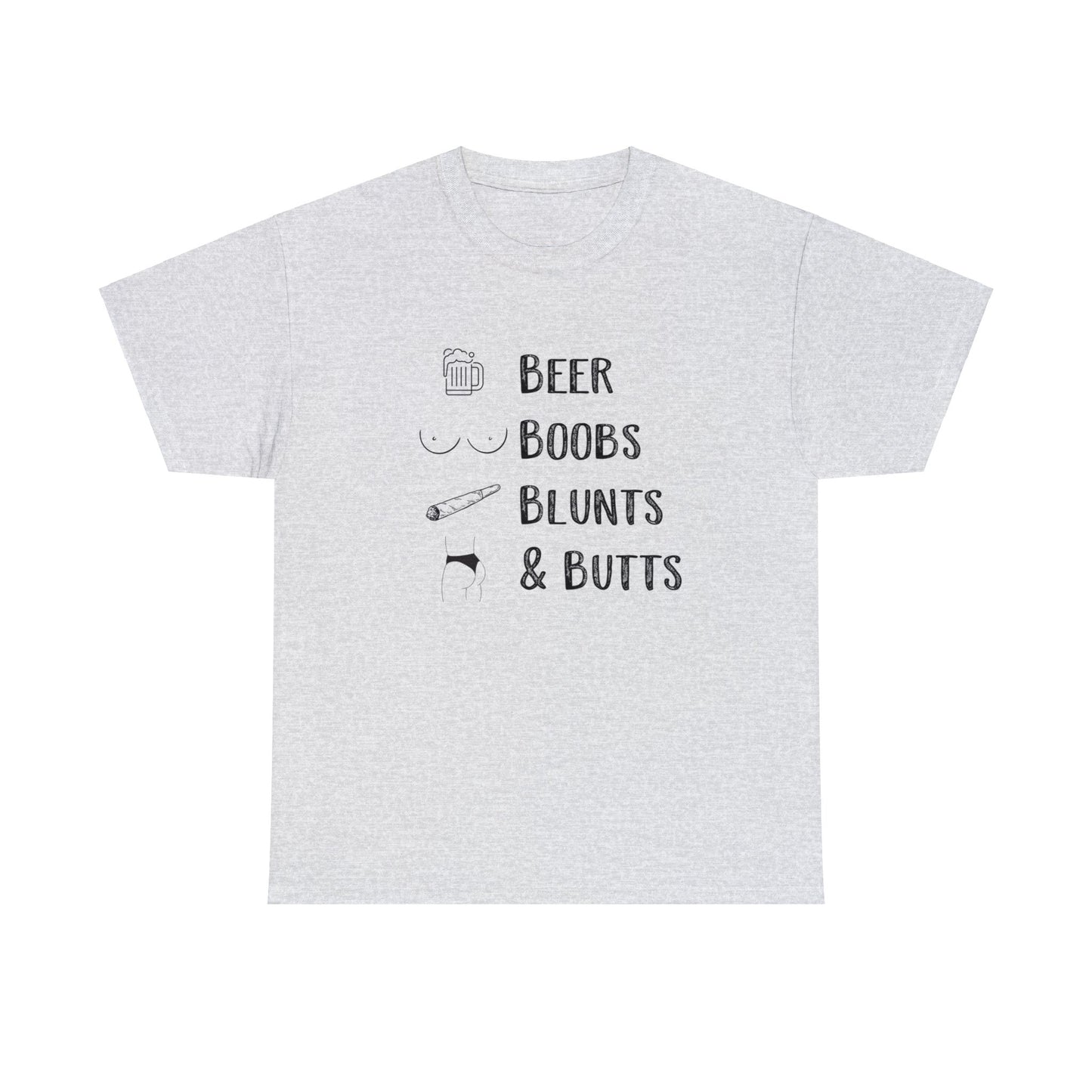 "Beer, Boobs, Blunts & Butts" Rated R T-Shirt - Weave Got Gifts - Unique Gifts You Won’t Find Anywhere Else!