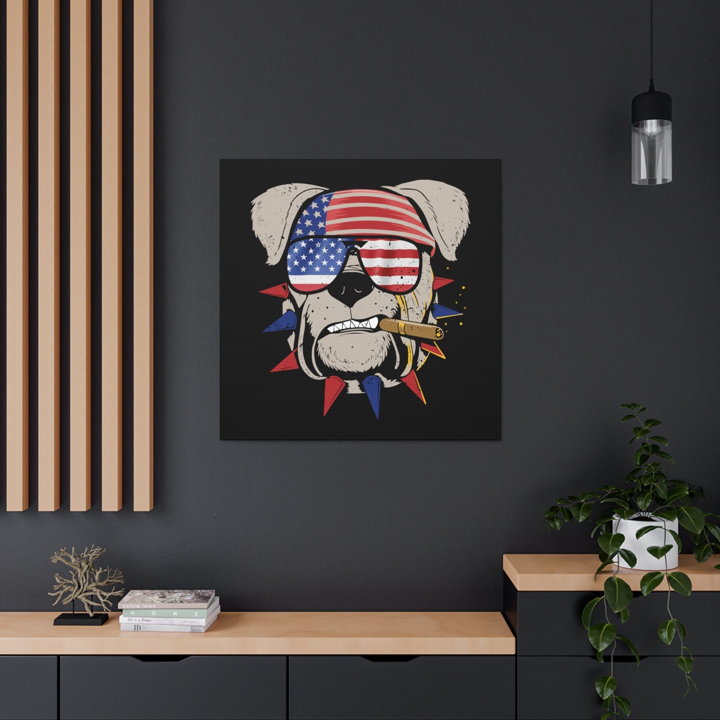 "American Bulldog" Wall Art - Weave Got Gifts - Unique Gifts You Won’t Find Anywhere Else!