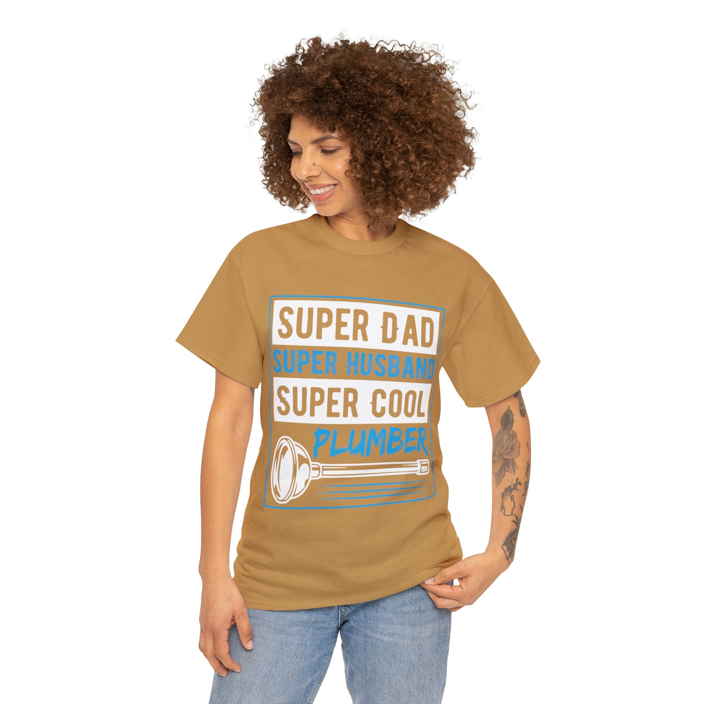 "Super Dad, Super Husband, Super Plumber" T-Shirt - Weave Got Gifts - Unique Gifts You Won’t Find Anywhere Else!