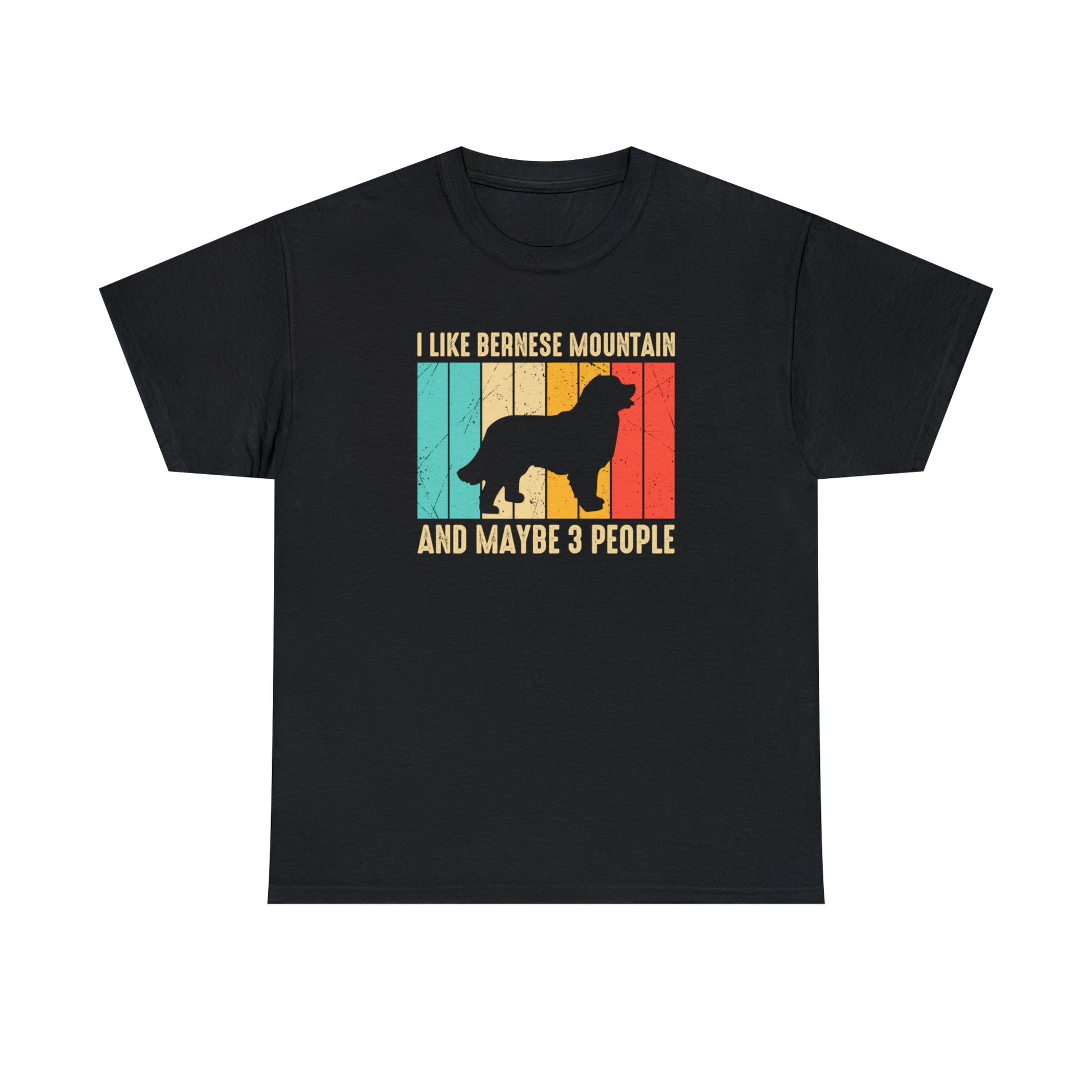 "Bernese Mountain Dog & 3 People" T-Shirt - Weave Got Gifts - Unique Gifts You Won’t Find Anywhere Else!