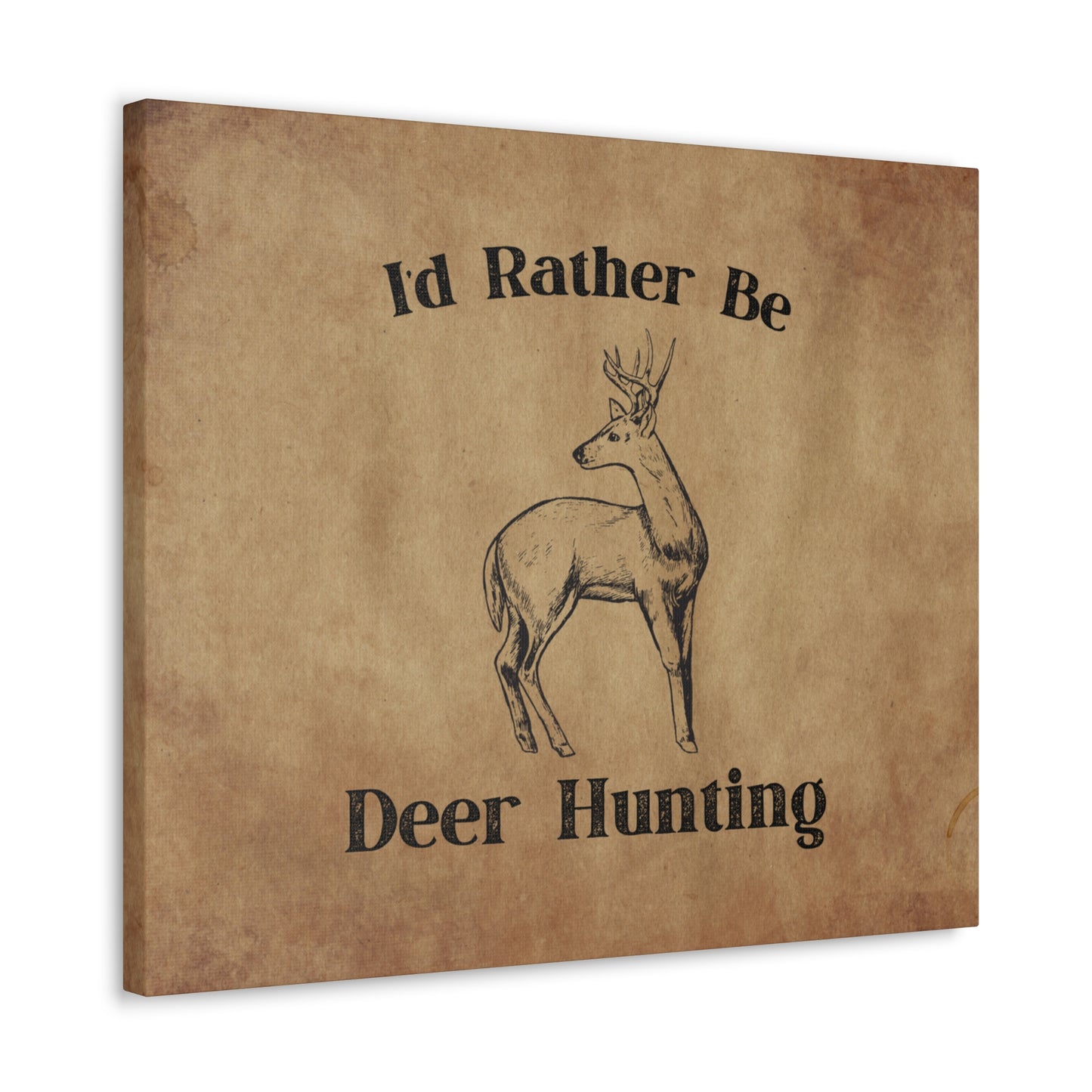 "I'd Rather Be Deer Hunting" Wall Art - Weave Got Gifts - Unique Gifts You Won’t Find Anywhere Else!