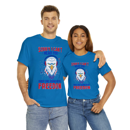 "Can't Hear You Over The Sound Of My Freedom" T-Shirt - Weave Got Gifts - Unique Gifts You Won’t Find Anywhere Else!