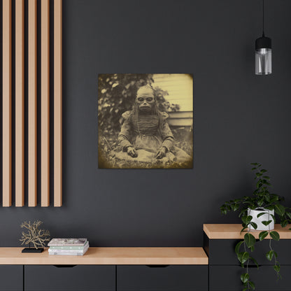 "Vintage Alien Girl" Wall Art - Weave Got Gifts - Unique Gifts You Won’t Find Anywhere Else!