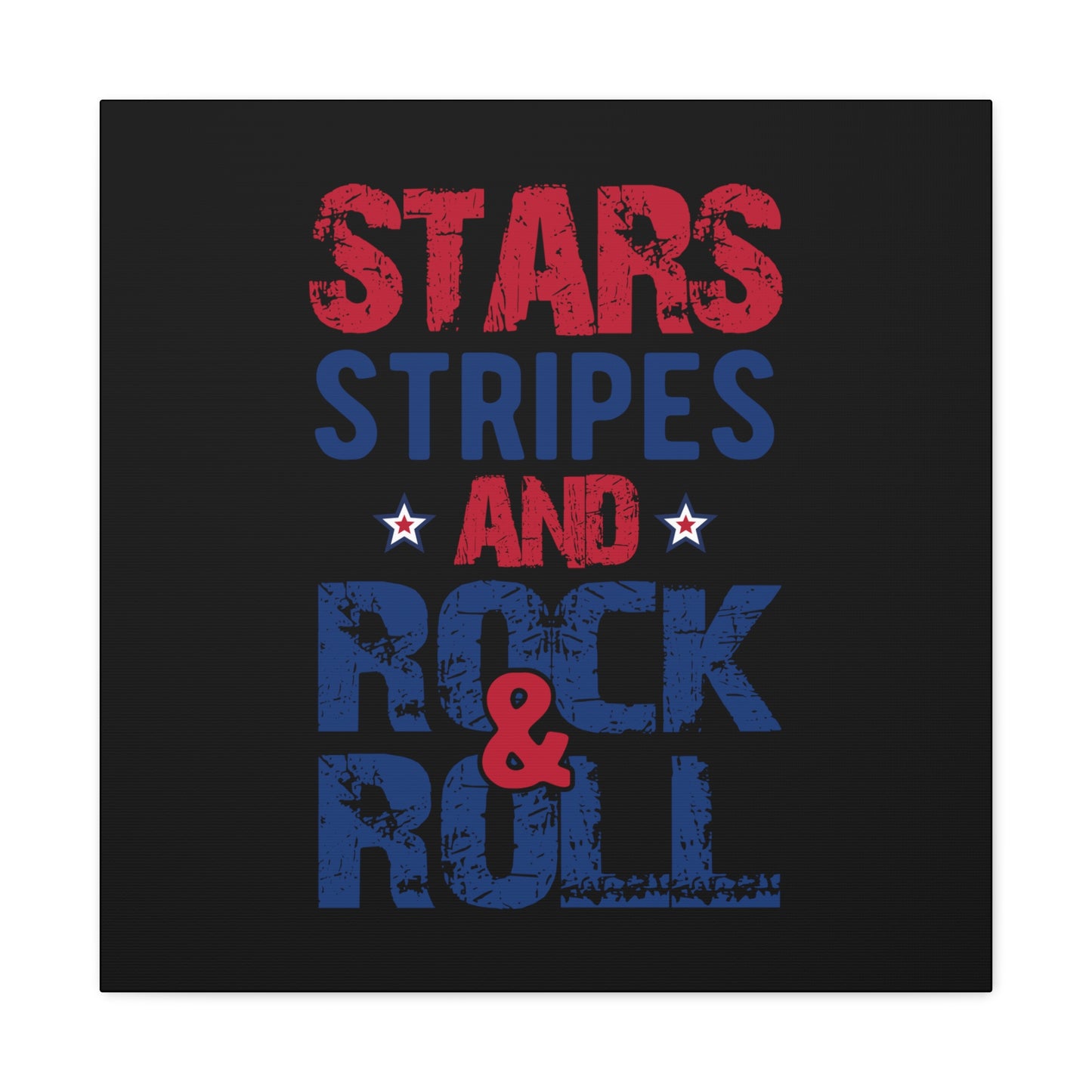 "Stars, Stripes And Rock & Roll" T-Shirt - Weave Got Gifts - Unique Gifts You Won’t Find Anywhere Else!