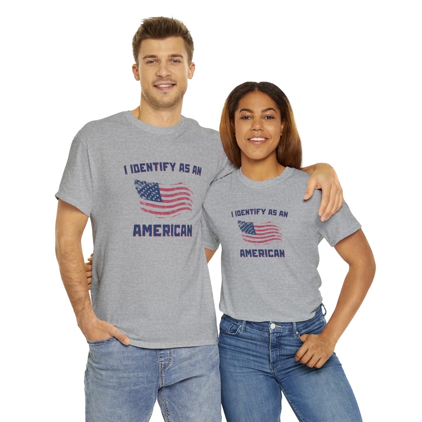 "I Identify As An American" T-Shirt - Weave Got Gifts - Unique Gifts You Won’t Find Anywhere Else!