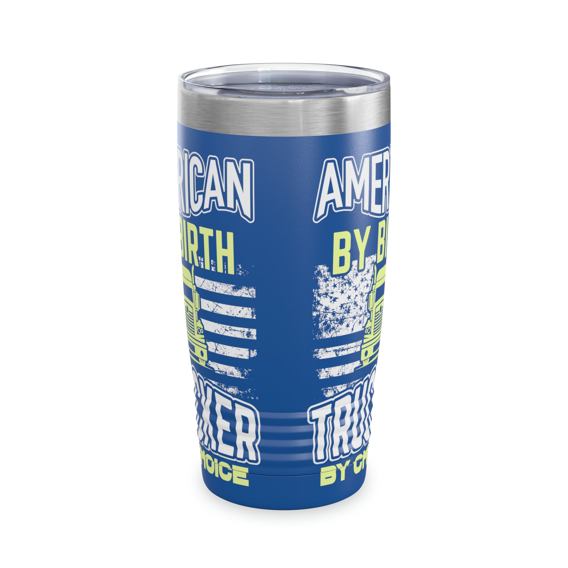 "American Trucker" Tumbler - Weave Got Gifts - Unique Gifts You Won’t Find Anywhere Else!