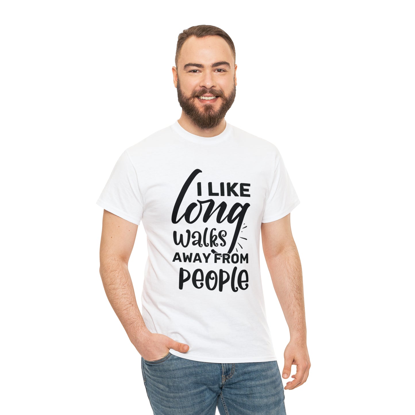 "I Like Long Walks Away From People" T-Shirt - Weave Got Gifts - Unique Gifts You Won’t Find Anywhere Else!