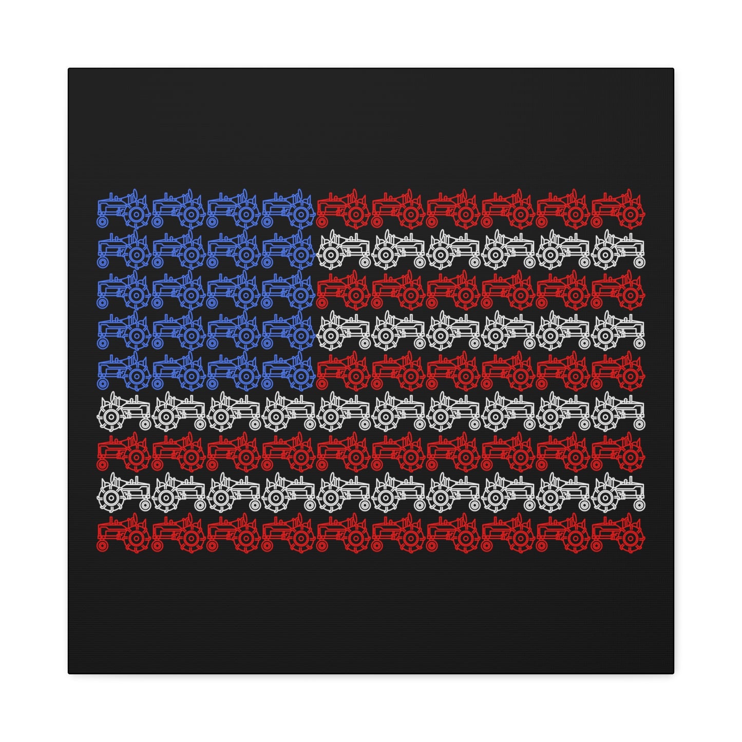 "Tractor American Flag" Wall Art - Weave Got Gifts - Unique Gifts You Won’t Find Anywhere Else!