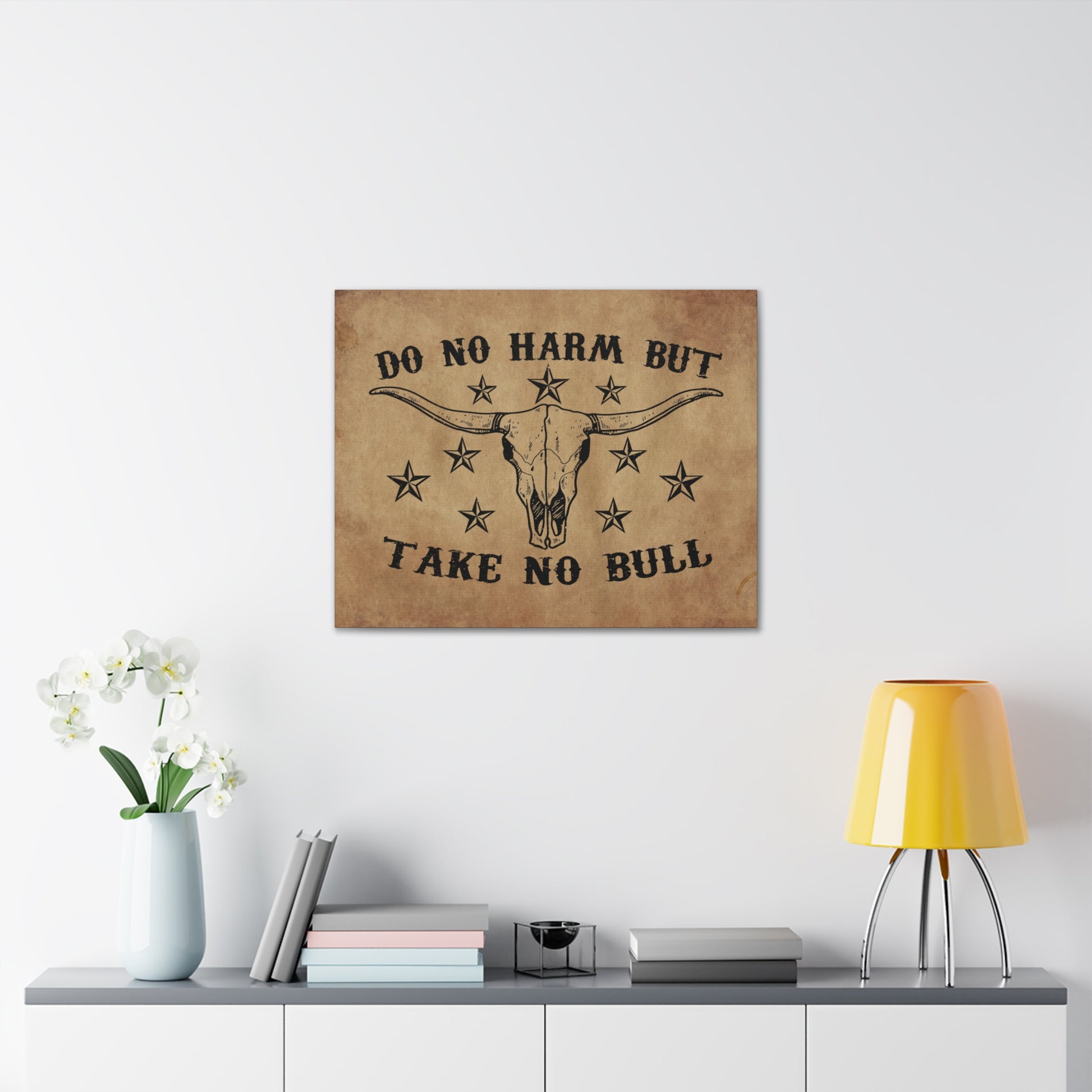 "Do No Harm But Take No Bull" Wall Art - Weave Got Gifts - Unique Gifts You Won’t Find Anywhere Else!