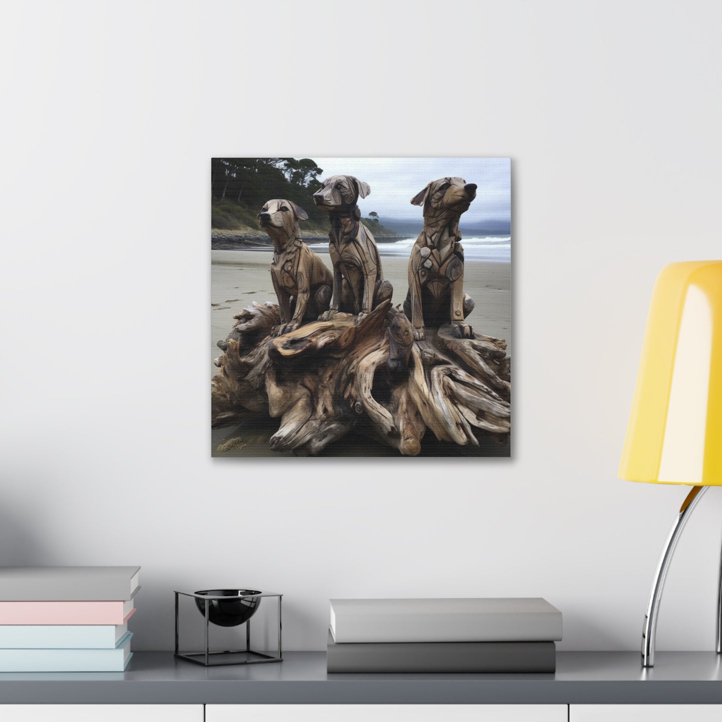 "Driftwood Dogs" Wall Art - Weave Got Gifts - Unique Gifts You Won’t Find Anywhere Else!