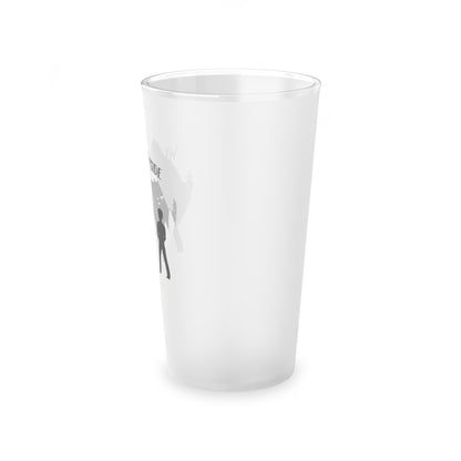 "We Pee Outside" Frosted Pint Glass, 16oz - Weave Got Gifts - Unique Gifts You Won’t Find Anywhere Else!