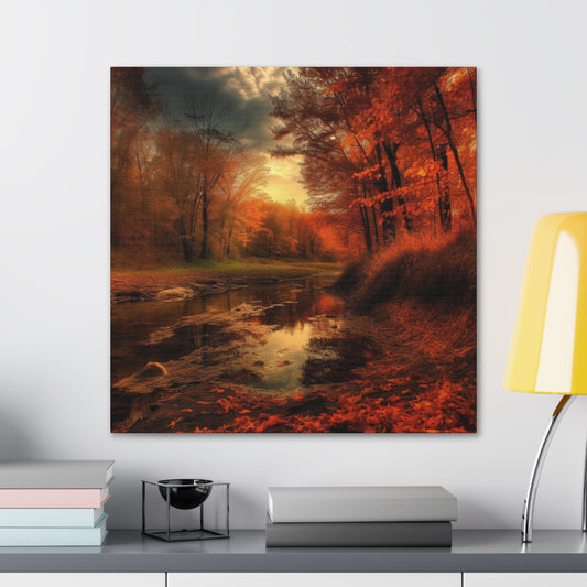 "Sunset Forest" Canvas Wall Art - Weave Got Gifts - Unique Gifts You Won’t Find Anywhere Else!