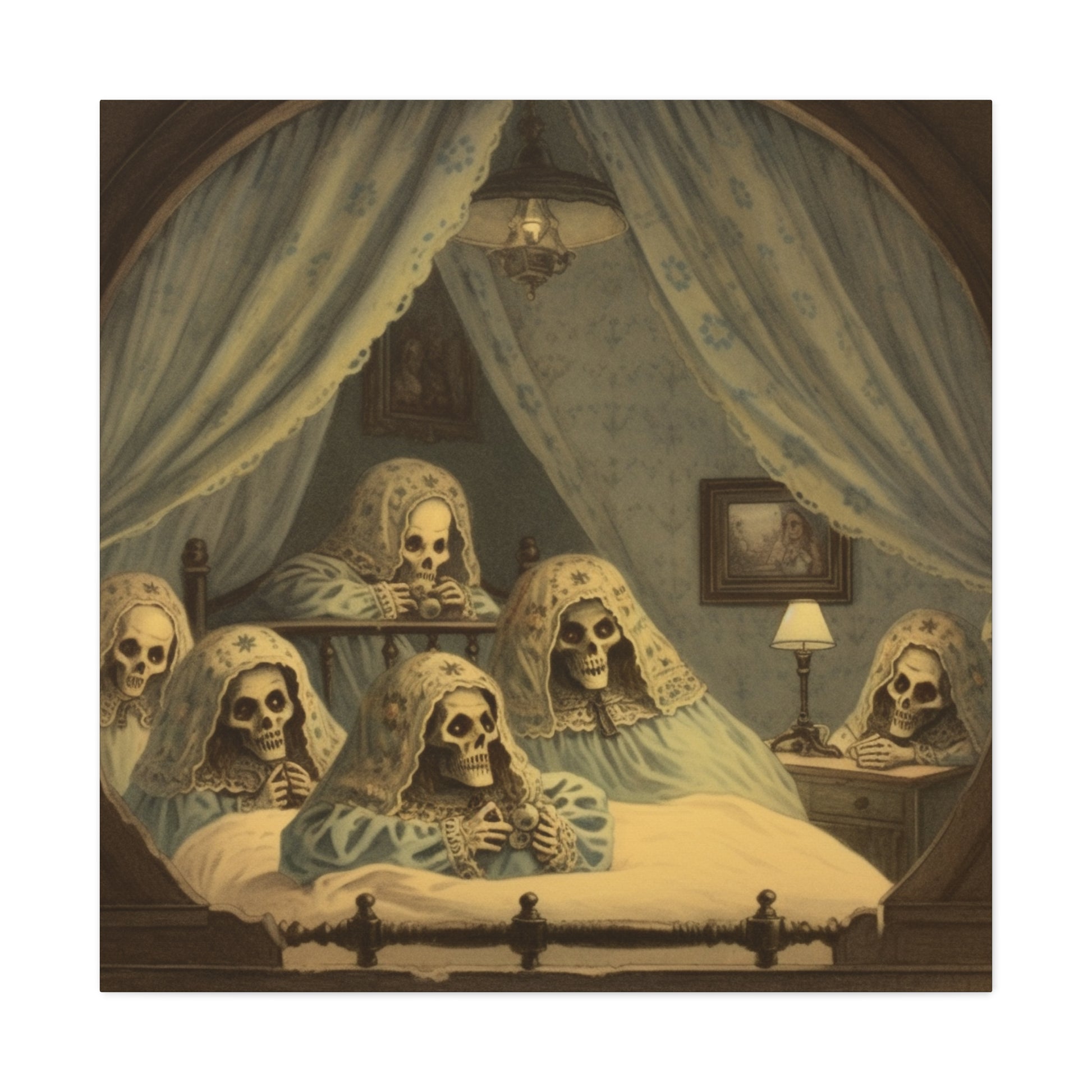 "Creepy Skeletons" Wall Art - Weave Got Gifts - Unique Gifts You Won’t Find Anywhere Else!