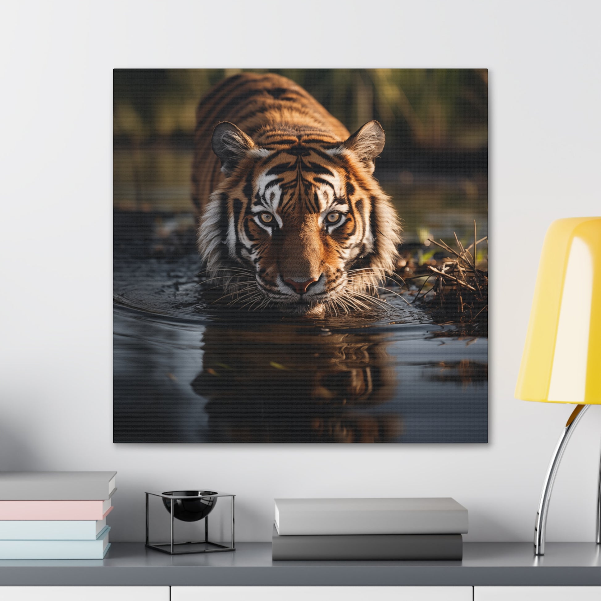 "Wild Tiger Hunting" Wall Art - Weave Got Gifts - Unique Gifts You Won’t Find Anywhere Else!