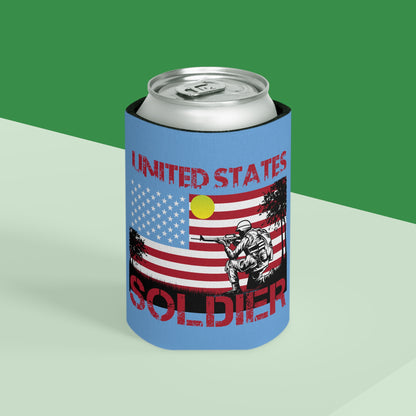 "United States Soldier" Can Cooler - Weave Got Gifts - Unique Gifts You Won’t Find Anywhere Else!