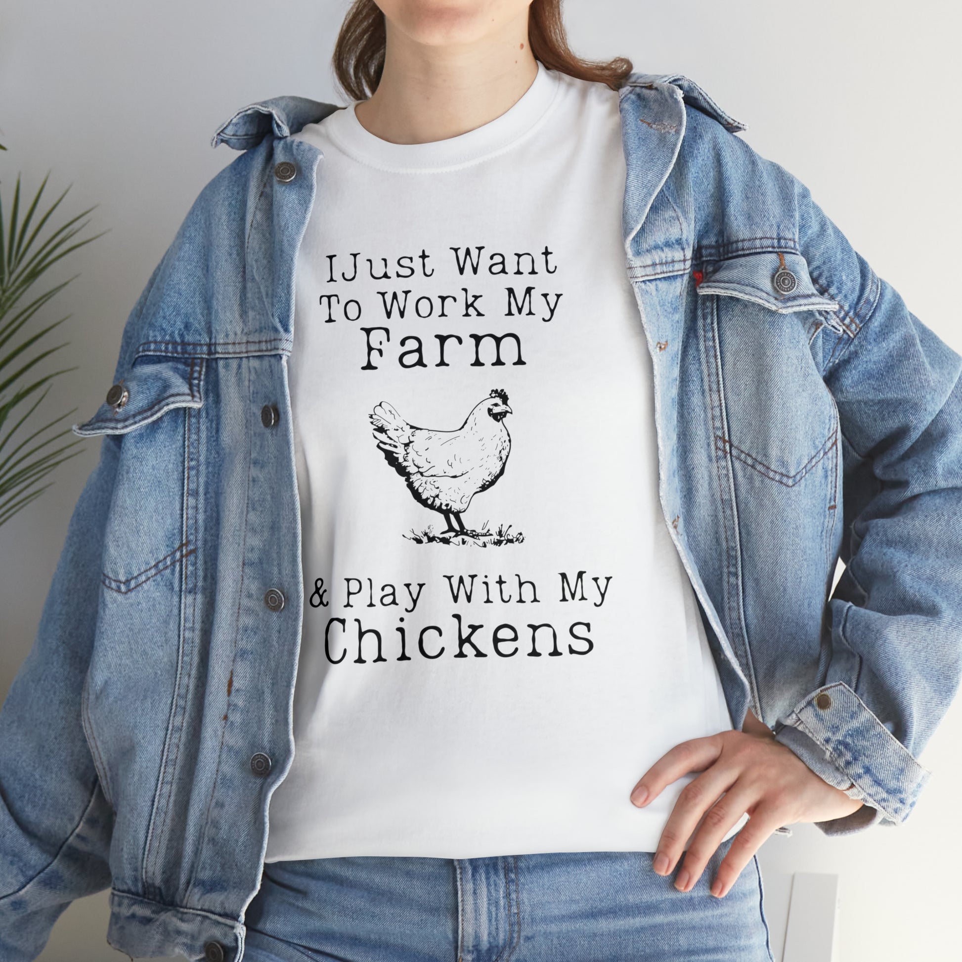 "Farm & Chickens" T-Shirt - Weave Got Gifts - Unique Gifts You Won’t Find Anywhere Else!