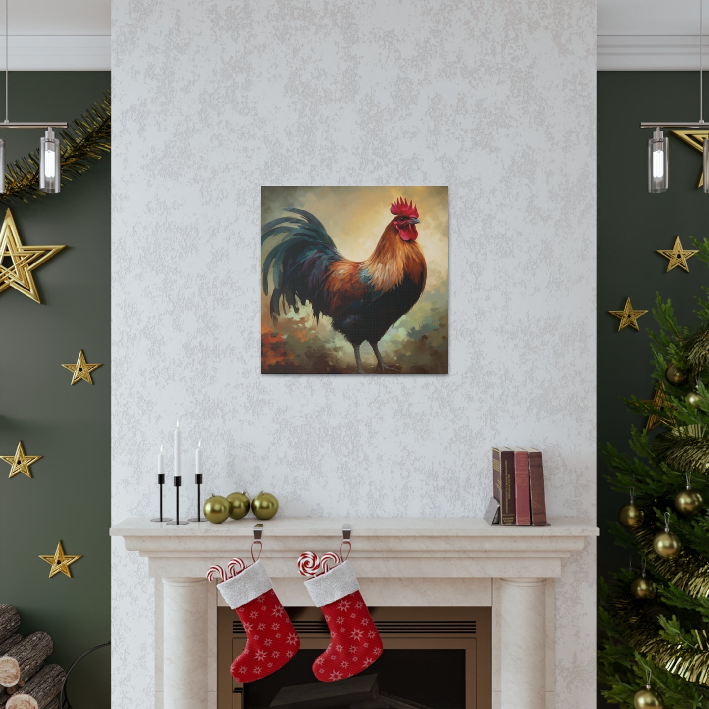 "Farm Rooster" Wall Art - Weave Got Gifts - Unique Gifts You Won’t Find Anywhere Else!